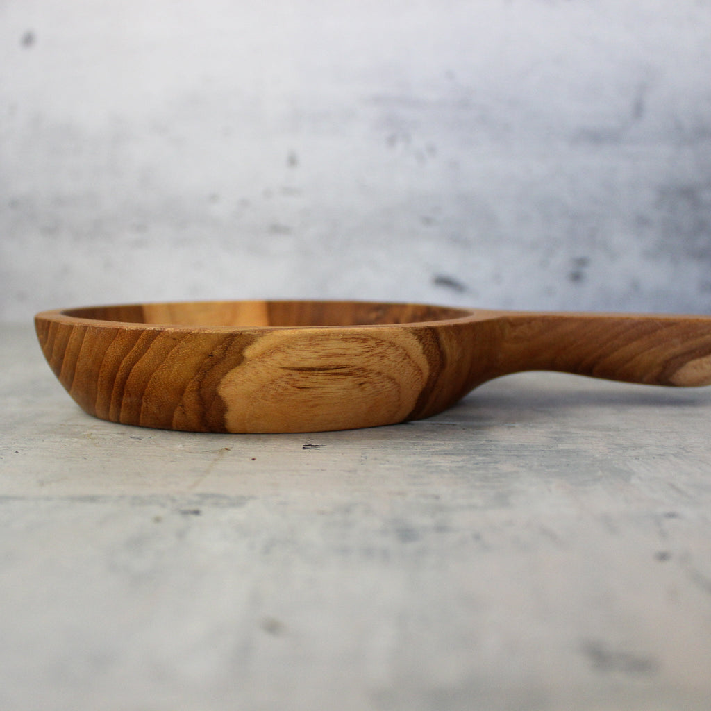 Teak Scoop Dish - Tribe Castlemaine