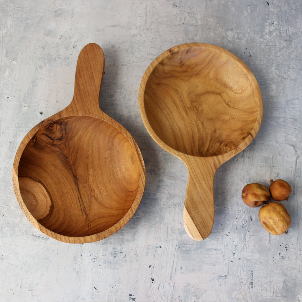 Teak Scoop Dish - Tribe Castlemaine