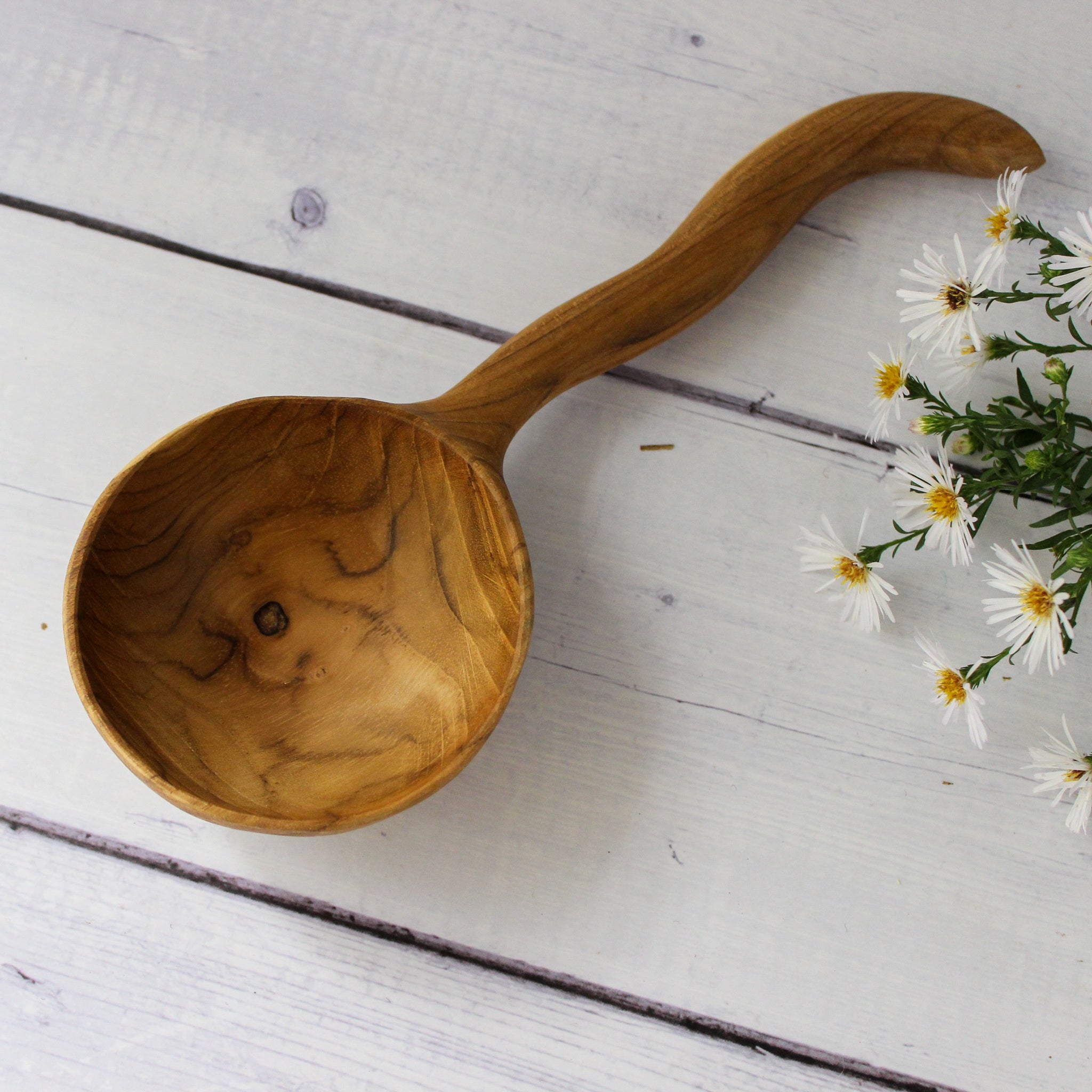 Teak Scoop Spoon - Tribe Castlemaine