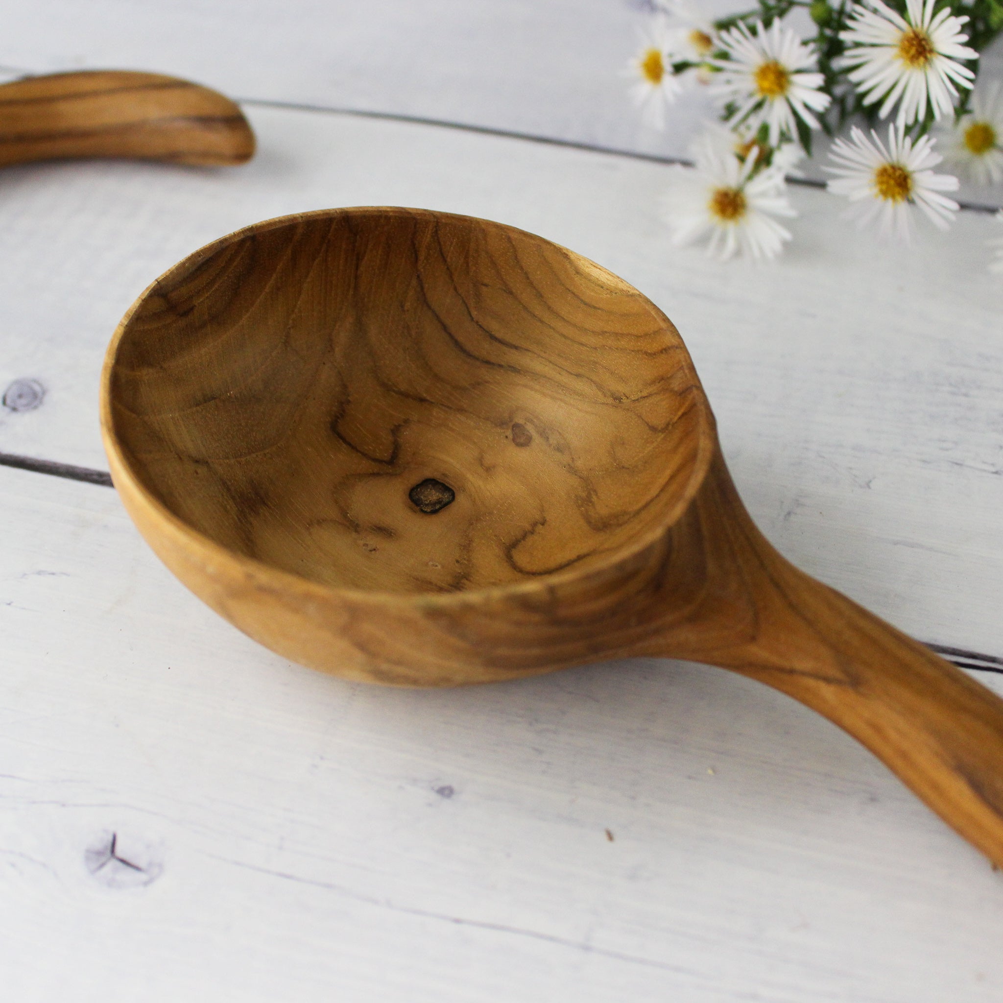 Teak Scoop Spoon - Tribe Castlemaine