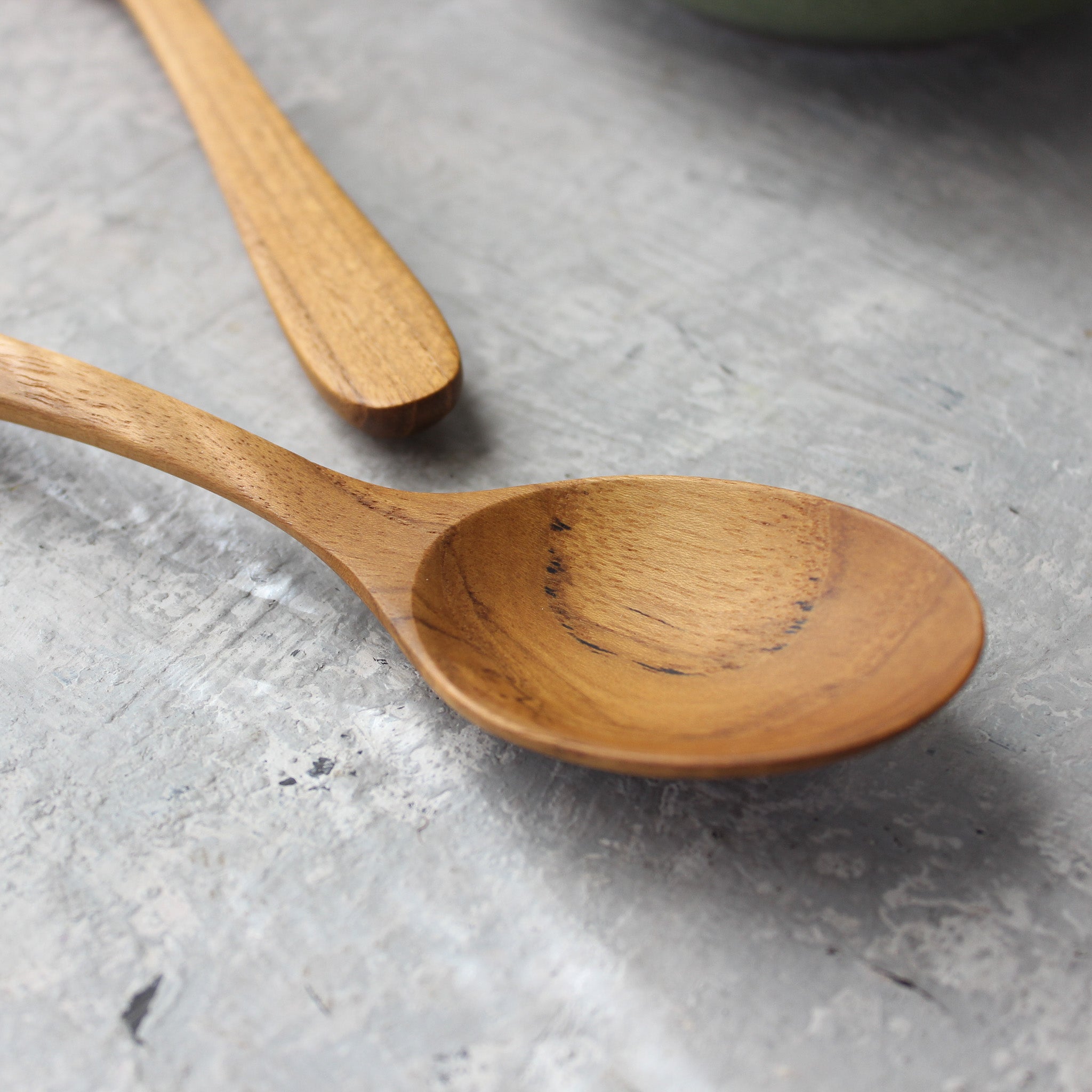 Teakwood Dinner Spoons - Tribe Castlemaine