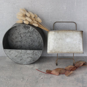 Tin Hanging Storage Planters - Tribe Castlemaine