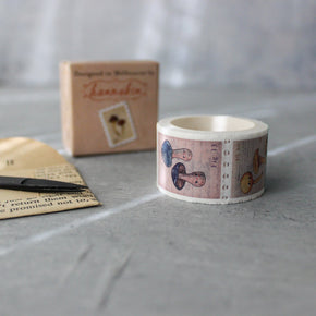 Vintage Mushroom Stamp Washi Tape Vol #1 - Tribe Castlemaine