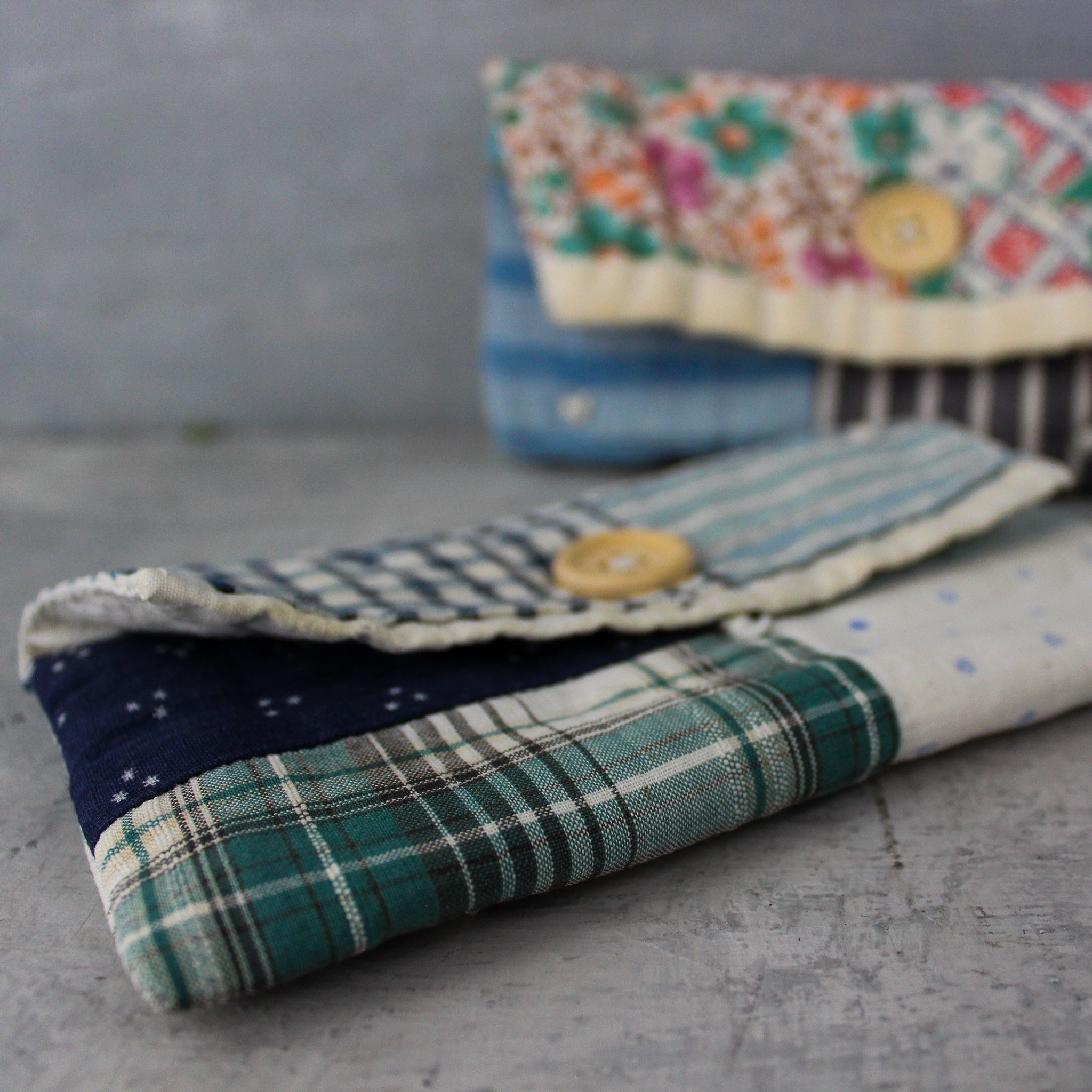 Vintage Patchwork Pouches - Tribe Castlemaine