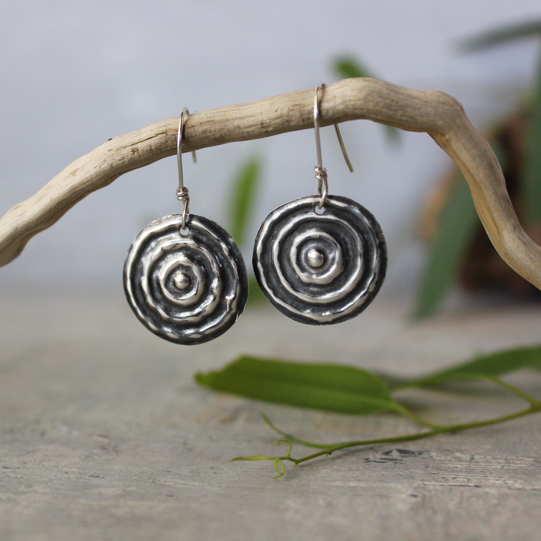 Waterhole Silver Earrings - Tribe Castlemaine