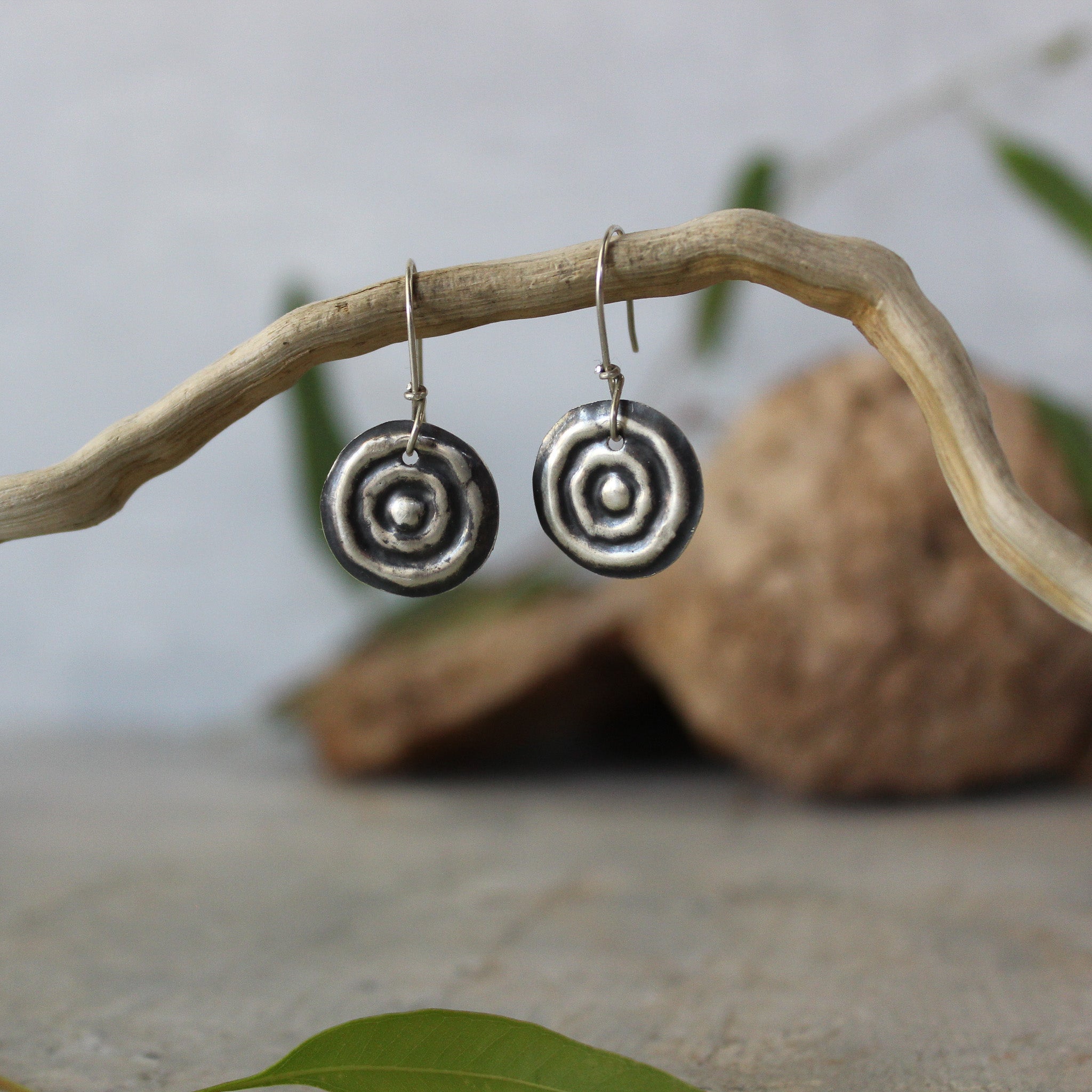 Waterhole Silver Earrings - Tribe Castlemaine