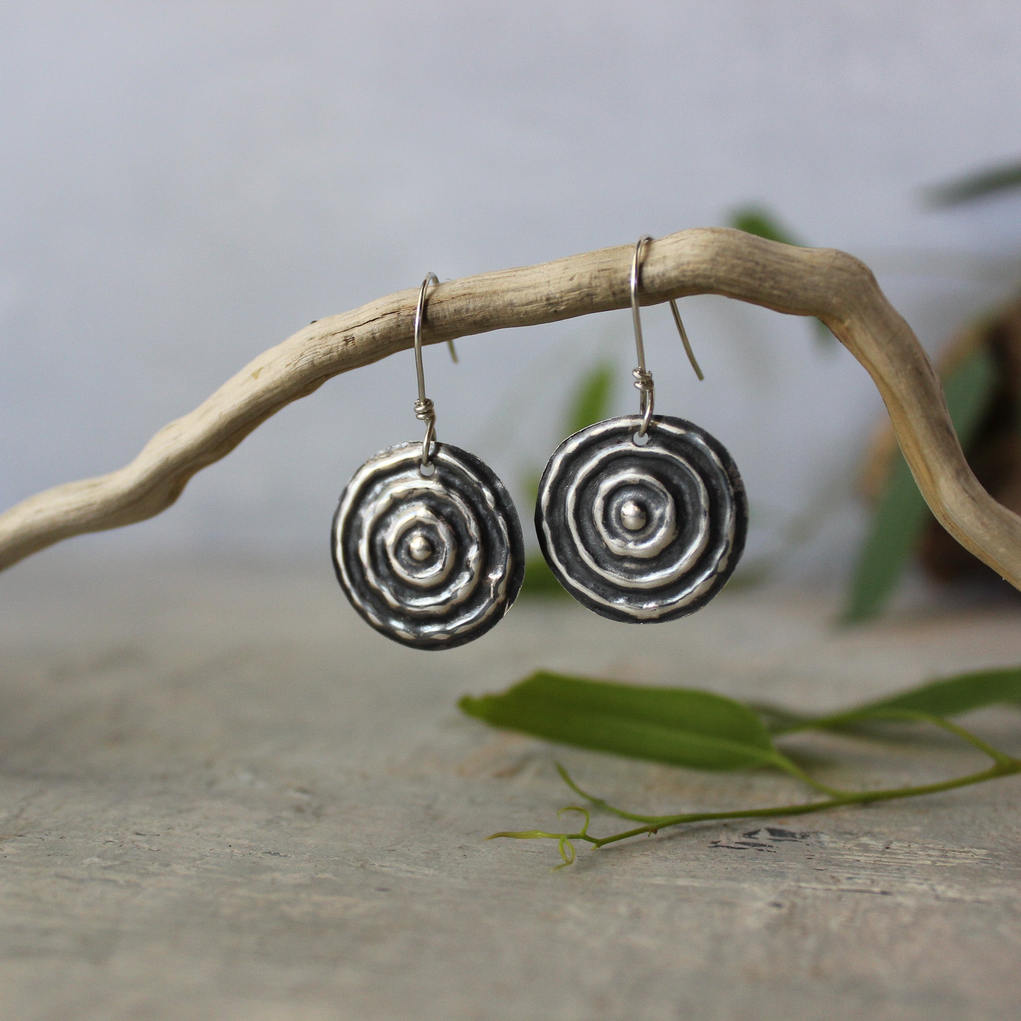 Waterhole Silver Earrings - Tribe Castlemaine