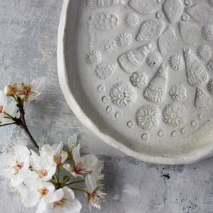 White Lace Ceramic Trays - Tribe Castlemaine