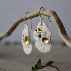 White Rock Coral Earrings - Tribe Castlemaine
