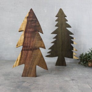 Wooden Fir Trees - Tribe Castlemaine