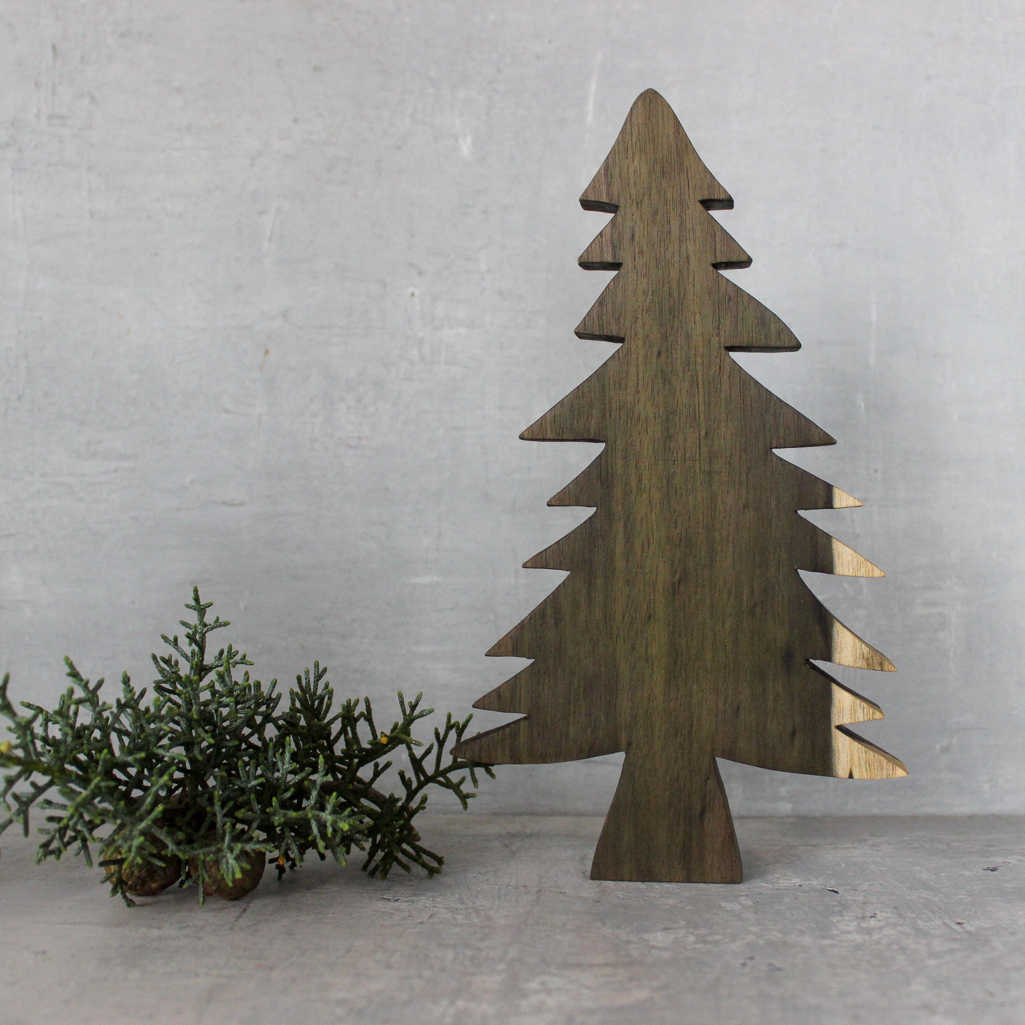 Wooden Fir Trees - Tribe Castlemaine