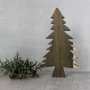 Wooden Fir Trees - Tribe Castlemaine