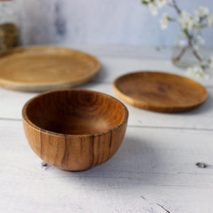 Wooden Plates, Bowls & Cutlery - Tribe Castlemaine