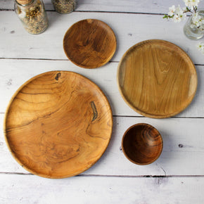 Wooden Plates, Bowls & Cutlery - Tribe Castlemaine