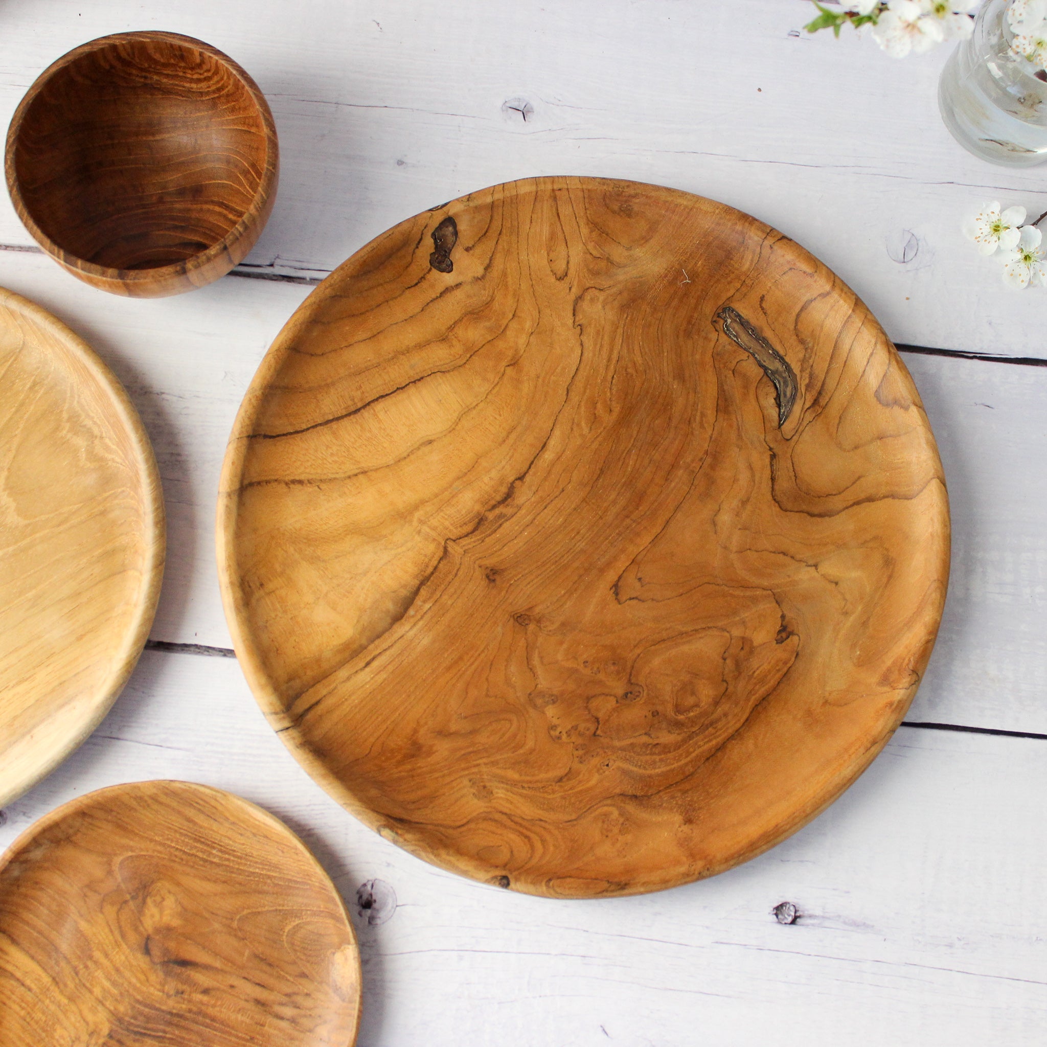 Wooden Plates, Bowls & Cutlery - Tribe Castlemaine