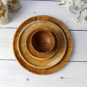 Wooden Plates, Bowls & Cutlery - Tribe Castlemaine