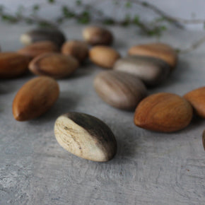 Wooden Stones & Pebbles - Tribe Castlemaine