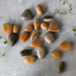 Wooden Stones & Pebbles - Tribe Castlemaine