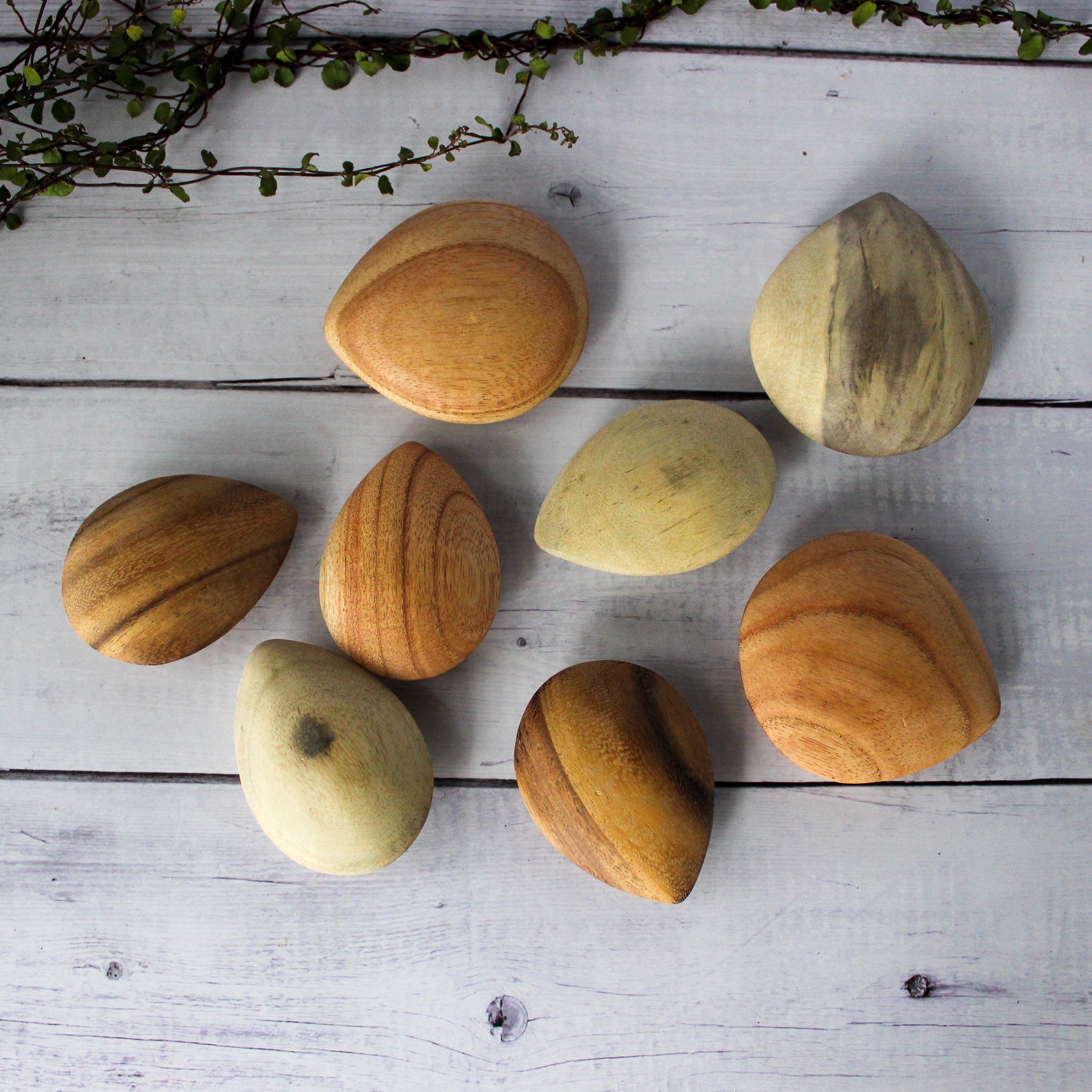 Wooden Stones & Pebbles - Tribe Castlemaine