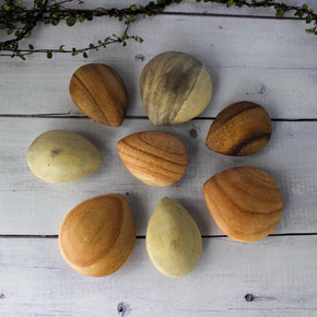 Wooden Stones & Pebbles - Tribe Castlemaine