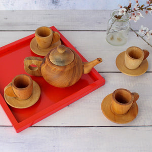 Wooden Tea Set - Tribe Castlemaine