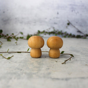 Wooden Toadstools - Tribe Castlemaine