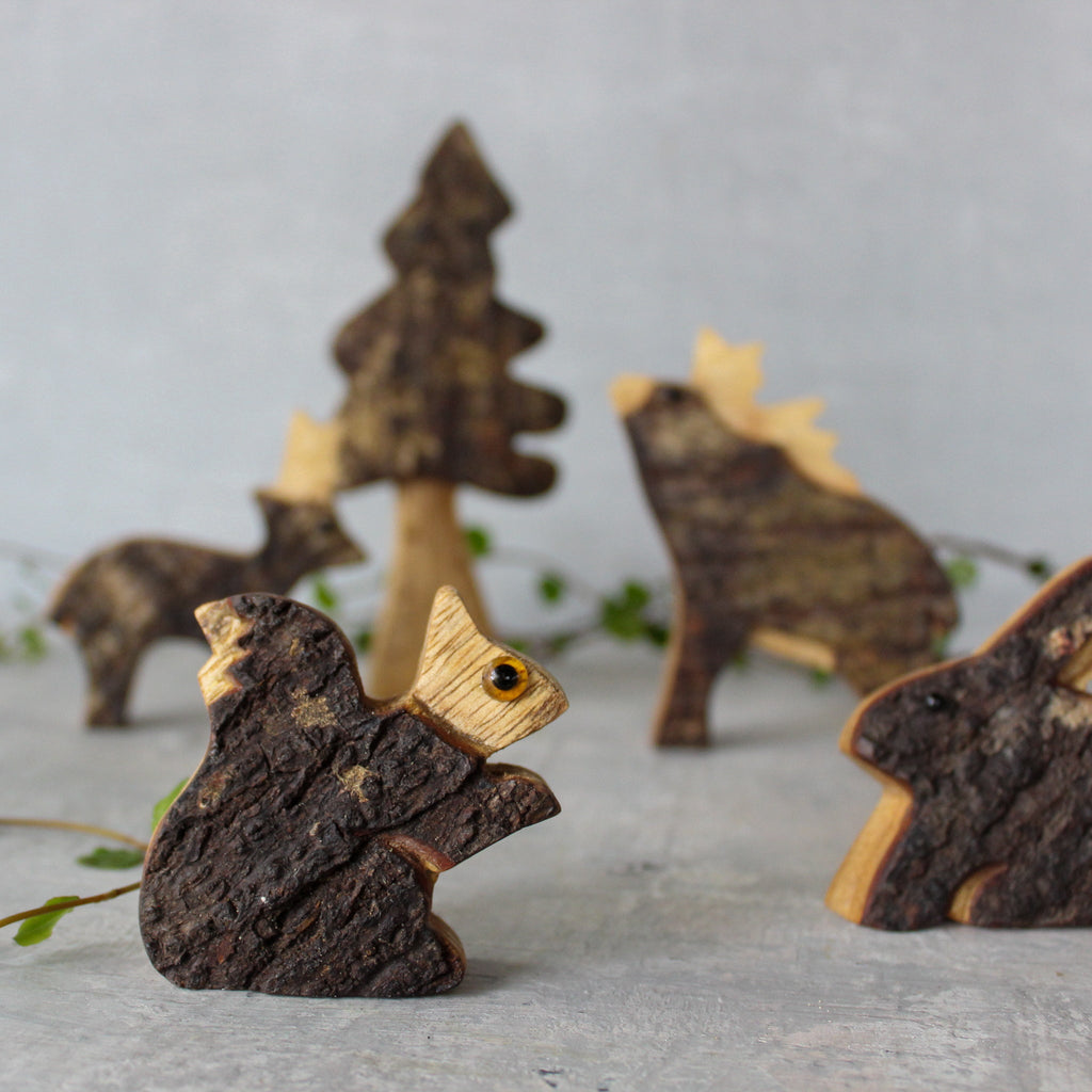 Wooden Woodland Animals - Tribe Castlemaine