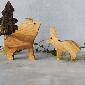 Wooden Woodland Animals - Tribe Castlemaine
