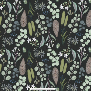Wrapping Paper Green Flora - Tribe Castlemaine