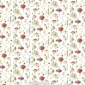 Wrapping Paper Mushrooms - Tribe Castlemaine