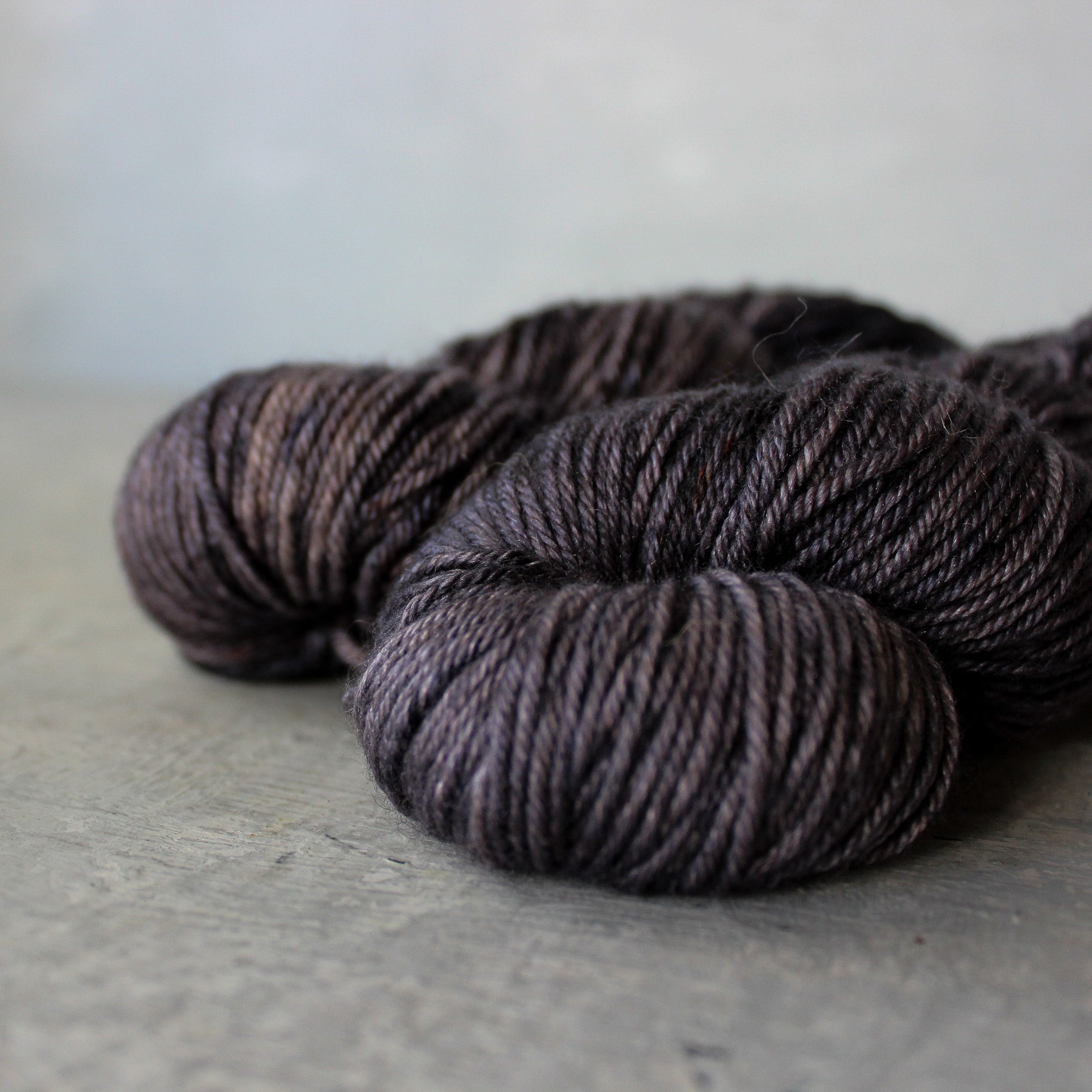 Yarn: Hand-dyed Silk/Merino/Yak 'Laneway' - Tribe Castlemaine