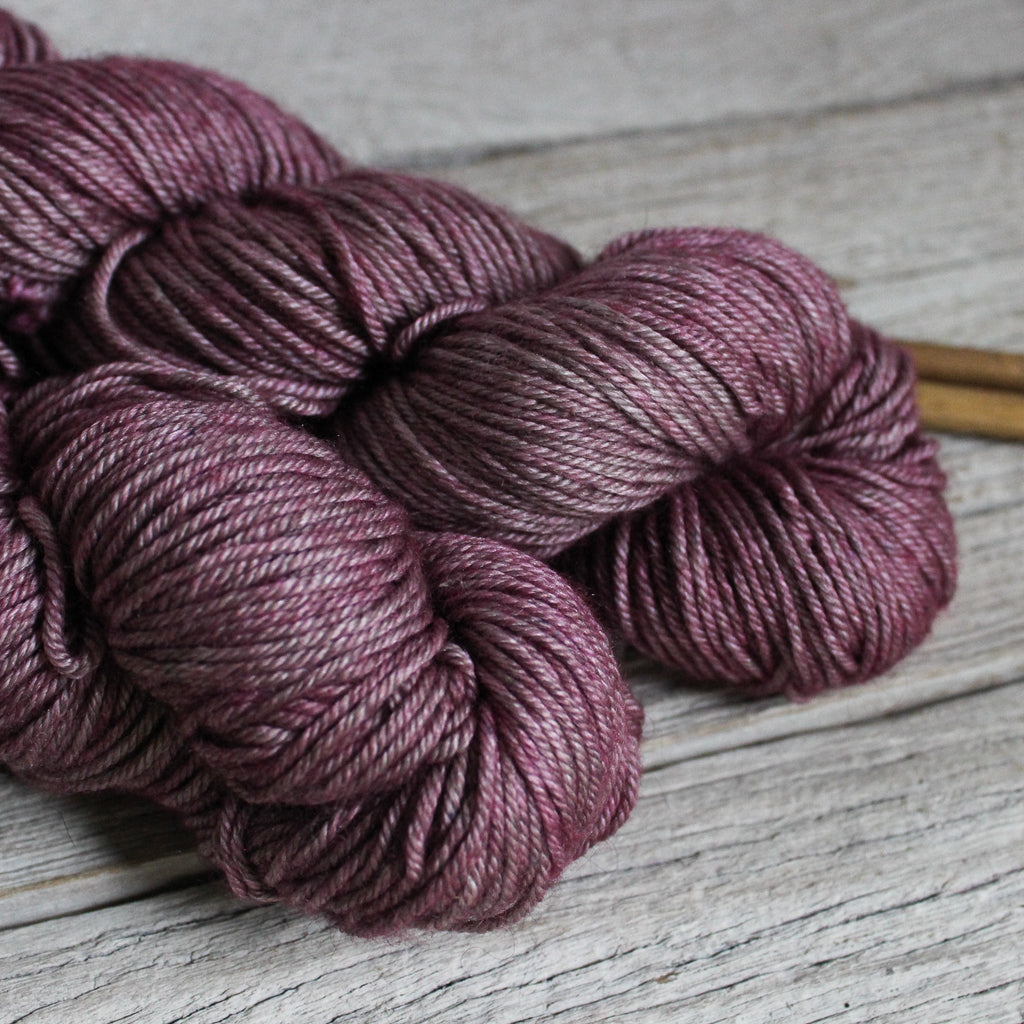Yarn : Hand-dyed Silk/Merino/Yak 'Little Sister' - Tribe Castlemaine